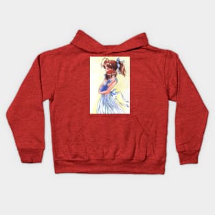 Sleeping Ushio Clannad Kids Hoodie